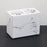 Nordic Style Toothbrush Holder Electric Toothbrush Stand Multifunctional Resin Comb Storage Rack - White Imitation - 1