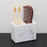 Nordic Style Toothbrush Holder Electric Toothbrush Stand Multifunctional Resin Comb Storage Rack - White Imitation - 2