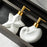 Nordic Bathroom Hotel Ceramic Dispenser Bottle Soap Shampoo Conditioner Lotion Refillable Pump Bottle - Shell - 5