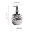 400ml Ceramic Refillable Dispenser Bottle Hand Soap Shower Gel Shampoo Lotion Hotel Bathroom Pump Bottle - Silver - 5