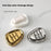 4Pcs / Set Ceramic Bathroom Accessories Toothbrush Holder Lotion Dispenser Bottle Rinsing Cup Soap Dish - Gold - 5