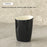 4Pcs / Set Ceramic Bathroom Accessories Toothbrush Holder Lotion Dispenser Bottle Rinsing Cup Soap Dish - Black - 4
