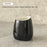 4Pcs / Set Ceramic Bathroom Accessories Toothbrush Holder Lotion Dispenser Bottle Rinsing Cup Soap Dish - Black - 6