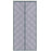 90 x 200cm Windproof Auto Closing Magnetic Door Curtain Center Opening Winter Thermal Insulated Doorway Screen - Grey - 1