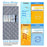 100 x 210cm Magnetic Door Curtain with View Window Self Adhesive Thermal Insulation Doorway Screen for Winter - Coffee - 3