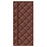 100 x 210cm Side Opening Magnetic Thermal Door Curtain Oxford Fabric Self Adhesive Windproof Doorway Screen - Coffee - 1