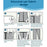 100 x 210cm Side Opening Magnetic Thermal Door Curtain Oxford Fabric Self Adhesive Windproof Doorway Screen - Coffee - 6