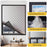 100 x 120cm Graphene Thermal Insulation Window Curtain Winter Self Adhesive Windproof Window Barrier - 2