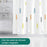 10Pcs Magnetic Curtain Weights Windproof Tablecloth Magnet Button Reusable Nailless Curtain Clips - White - 4