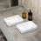 Nordic Home Hotel Bathroom Resin Soap Dish Rectangular Tray Multi-Function Storage Holder - White - 3
