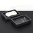 Nordic Home Hotel Bathroom Resin Soap Dish Rectangular Tray Multi-Function Storage Holder - White - 5
