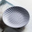 Creative Round Ceramic Soap Dish Home Hotel Bathroom Stylish Decorative Soap Holder Tray - Black - 2
