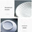 Creative Round Ceramic Soap Dish Home Hotel Bathroom Stylish Decorative Soap Holder Tray - Black - 4