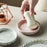 Creative Ceramic Soap Dish Home Hotel Toiletry Holder Decorative Washroom Organizer - Grey - 6