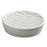 Ceramic Soap Dish Bathroom Accessory Anti-Slip Soap Box Container for Hotel Home Guesthouse - Bright White - 1