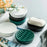 Ceramic Soap Dish Bathroom Accessory Anti-Slip Soap Box Container for Hotel Home Guesthouse - Bright White - 2
