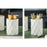 3Pcs / Set Ceramic Bathroom Accessories Home Hotel Nordic Style Soap Dispenser Mouthwash Cup Soap Dish - Pink - 5