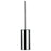 43cm Thickened Stainless Steel Long Handle Toilet Brush with Base Bathroom Cleaning Tool - Silver - 1