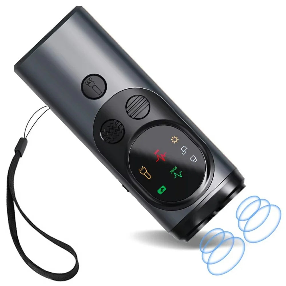 P10 3-Head Ultrasonic Dog Bark Deterrent High Power Anti Barking Device for Pet Behavior Control - 3