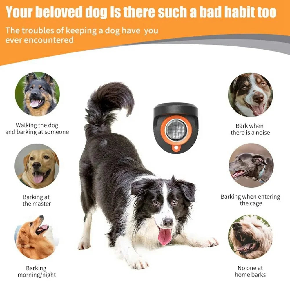 P05 Ultrasonic Dog Repellent Portable Handheld Training Device Anti Barking Deterrent - 4