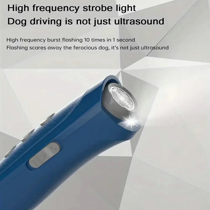 P03 Ultrasonic Dog Repellent Portable Training Device Rechargeable Anti Barking Deterrent - 6