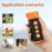 Ultrasonic Dog Repellent High Power Anti Barking Dog Training Device with Flashlight - 4