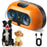 D6 Ultrasonic Pet Anti Barking Device Dogs Outdoor Training Deterrent Tool - Orange - 1