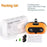 D6 Ultrasonic Pet Anti Barking Device Dogs Outdoor Training Deterrent Tool - Orange - 7