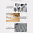 19Pcs / Set Silicone Kitchen Utensil Stainless Steel Knife Silicone Spoon Spatula Kit with Storage Bucket (BPA Free, No FDA) - Dark Green - 6