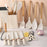 19Pcs / Set Silicone Kitchen Utensil Stainless Steel Knife Silicone Spoon Spatula Kit with Storage Bucket (BPA Free, No FDA) - Dark Green - 7