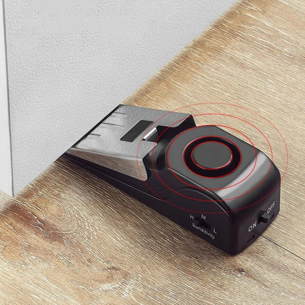 Hotel Travel Home Use Door Stop Alarm Anti Theft Protection Portable Security Device - 6