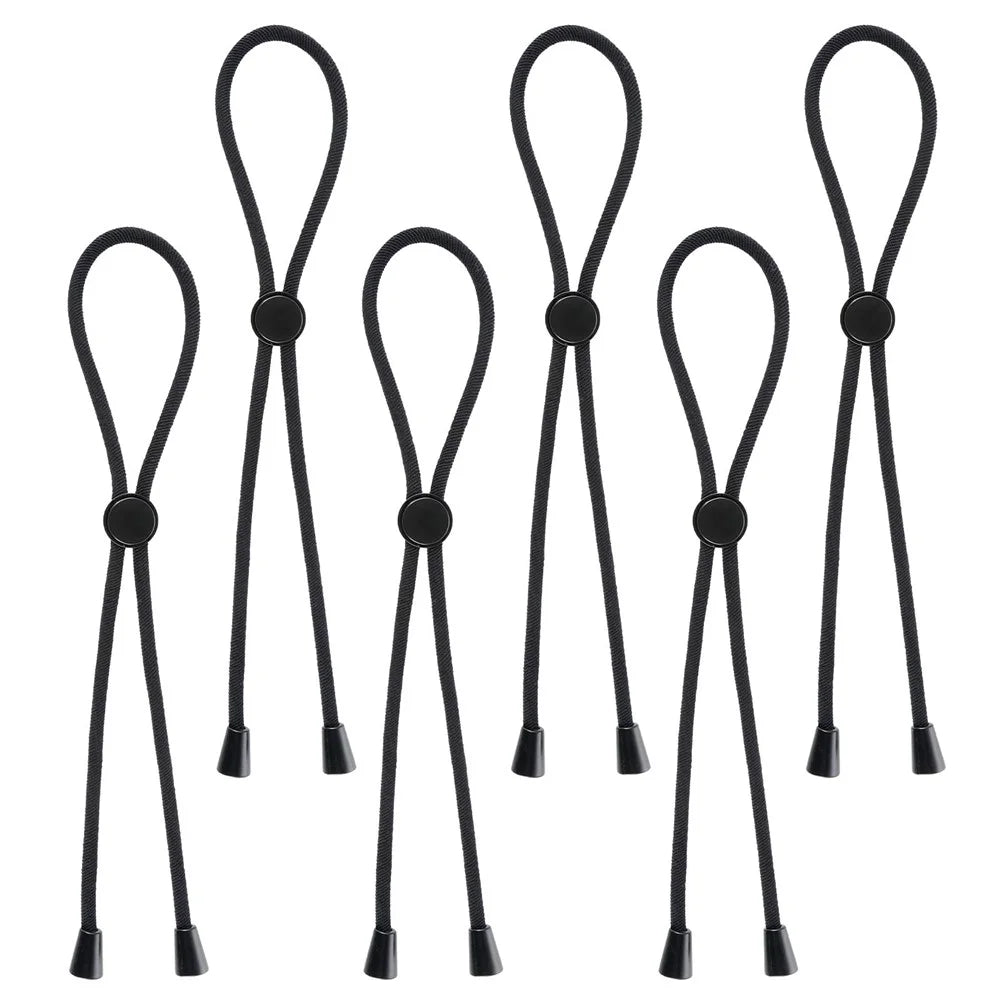 6Pcs Adjustable Headband Elastic Hair Ties Versatile Styling Tool for Curly Afro Hair - 1
