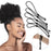 6Pcs Adjustable Headband Elastic Hair Ties Versatile Styling Tool for Curly Afro Hair - 2