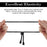 6Pcs Adjustable Headband Elastic Hair Ties Versatile Styling Tool for Curly Afro Hair - 4