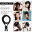 6Pcs Adjustable Headband Elastic Hair Ties Versatile Styling Tool for Curly Afro Hair - 5