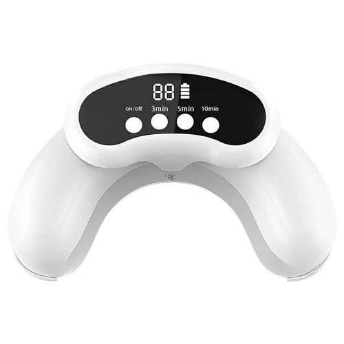 Foldable Fungal Nail Laser Light 30-LED Onychomycosis Repair Toenail Fingernail Care Device, 22 Blue + 8 Red LEDs - 1