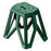Portable Folding Stool Outdoor Camping Fishing Travel Picnic Thick PP Compact Chair, High Type - Green - 1