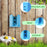 Outdoor Hose Holder Garden Wall Fence Mounted Water Pipe Fixing Plastic Bracket - 5