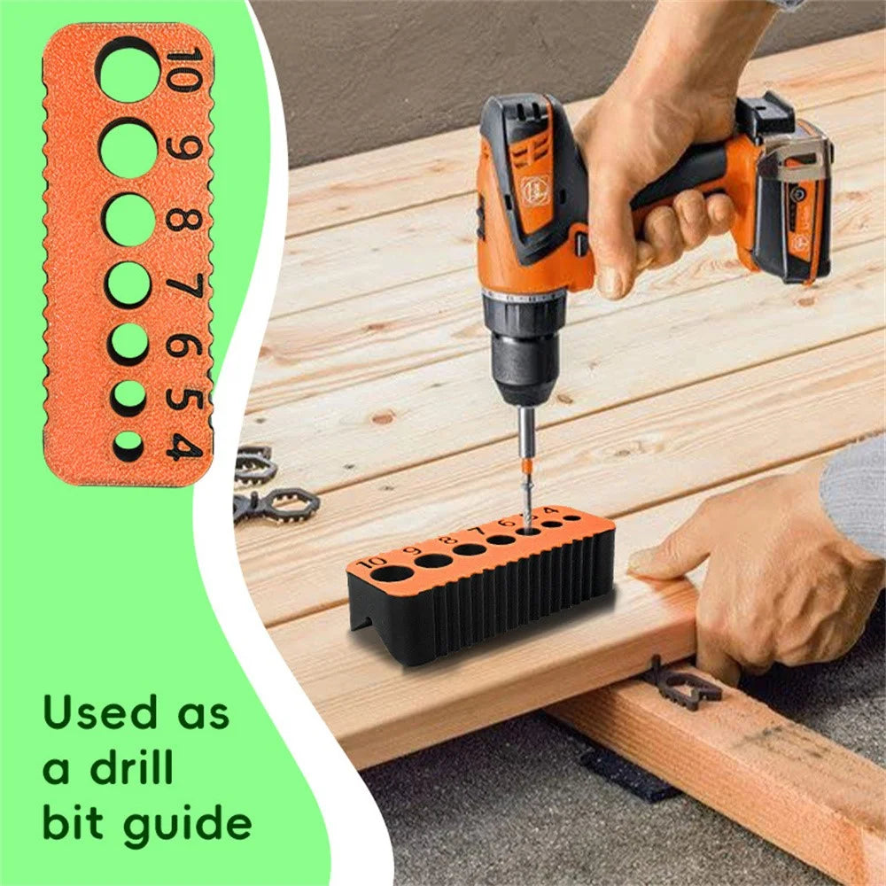 Plastic Drill Guide Tool For Electric Drill Precision Positioning Multi Functional Drilling Aid - 2