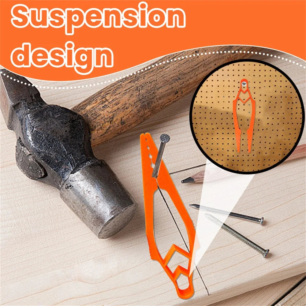 Plastic Nail Holder Guide for Hammer Precision Positioning Nail Fixing Tool DIY Woodworking Aid - 5