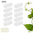 10Pcs Clear Adhesive Wall Mount LED Strip Light Plant Stem Holder Multipurpose No Drill Plastic Bracket - 1