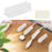 10Pcs Clear Adhesive Wall Mount LED Strip Light Plant Stem Holder Multipurpose No Drill Plastic Bracket - 4