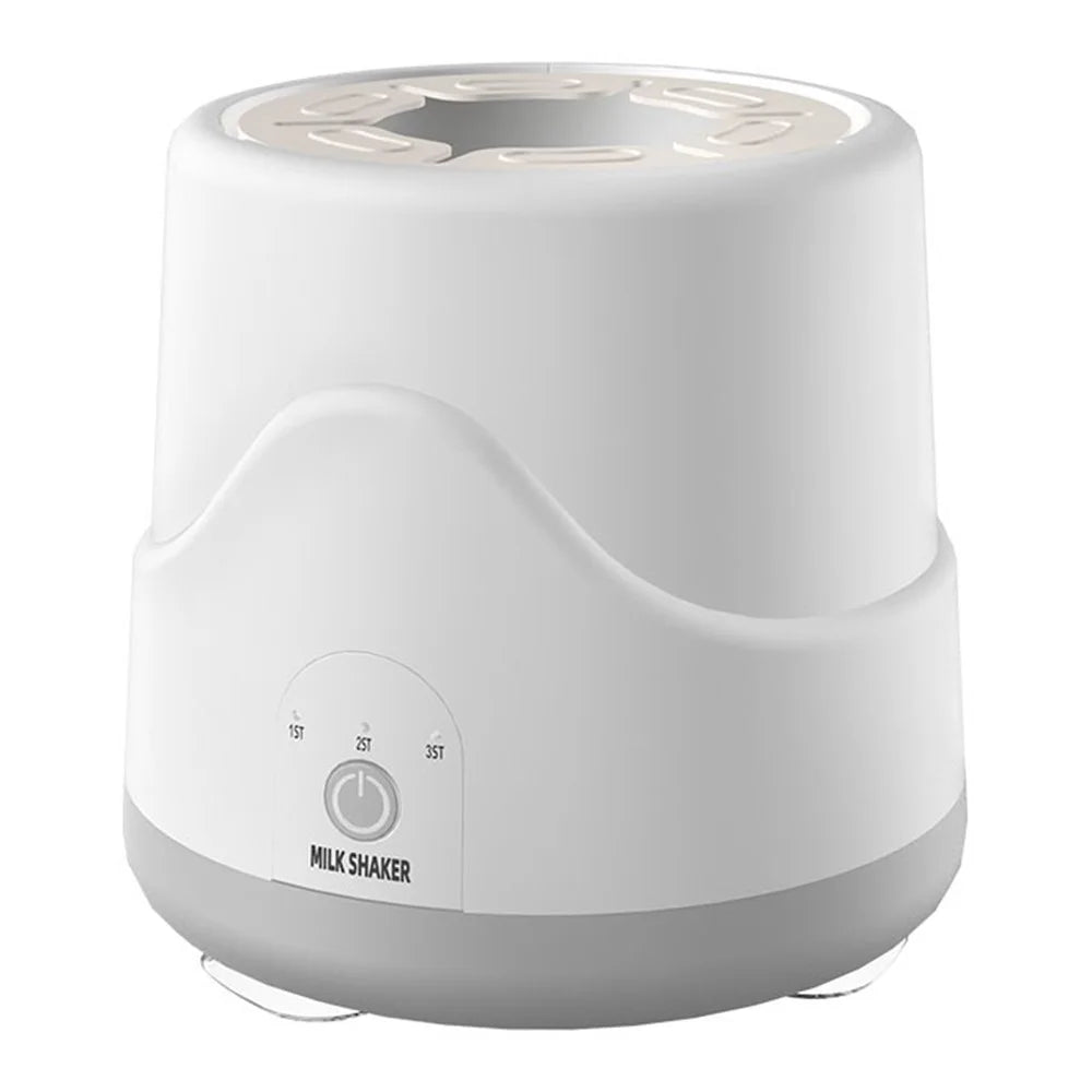 Baby Formula Mixer 3 Gears Electric Automatic Baby Milk Bottle Shaker - Grey - 1