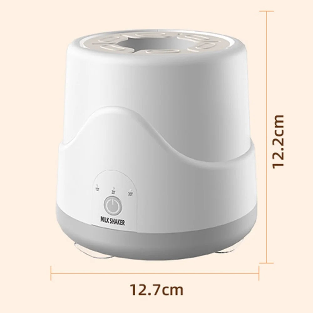 Baby Formula Mixer 3 Gears Electric Automatic Baby Milk Bottle Shaker - Grey - 5