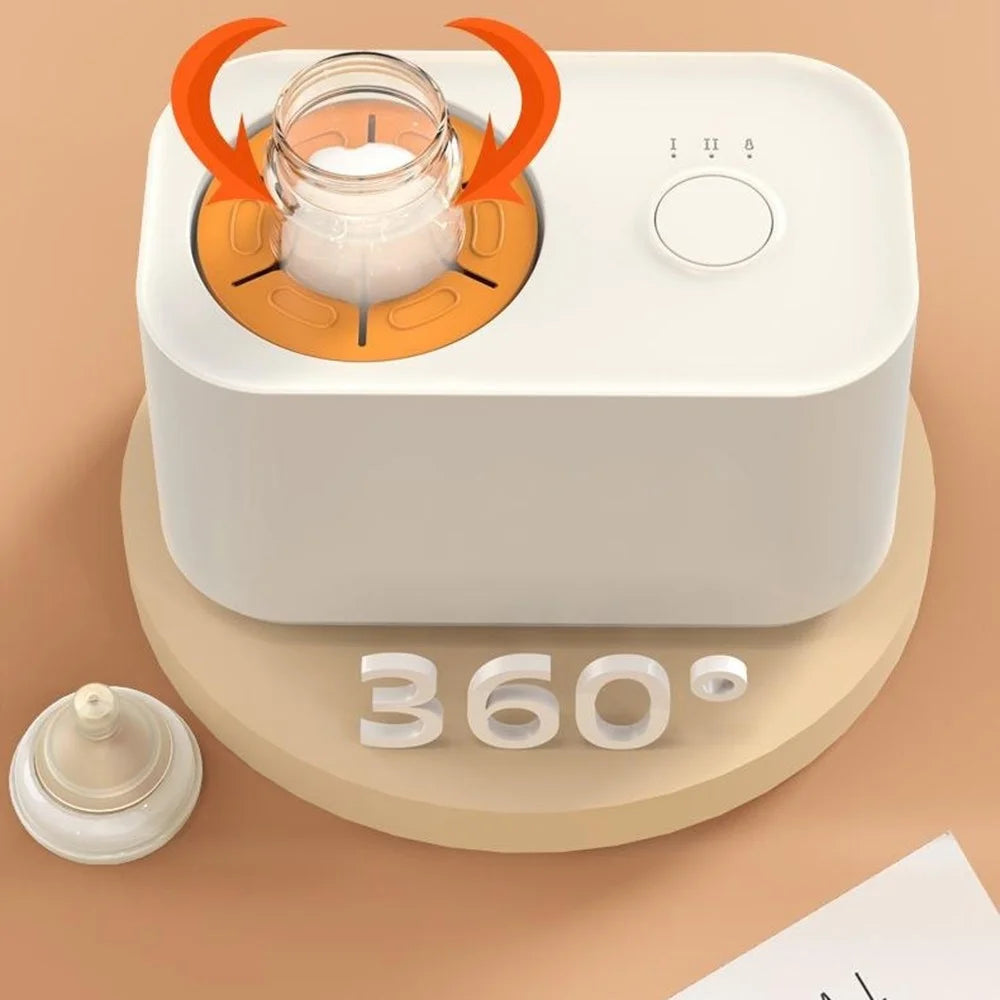 TS151 2 in 1 Automatic Milk Powder Mixer Milk Warmer USB Powered Electric Baby Milk Bottle Shaker - 5