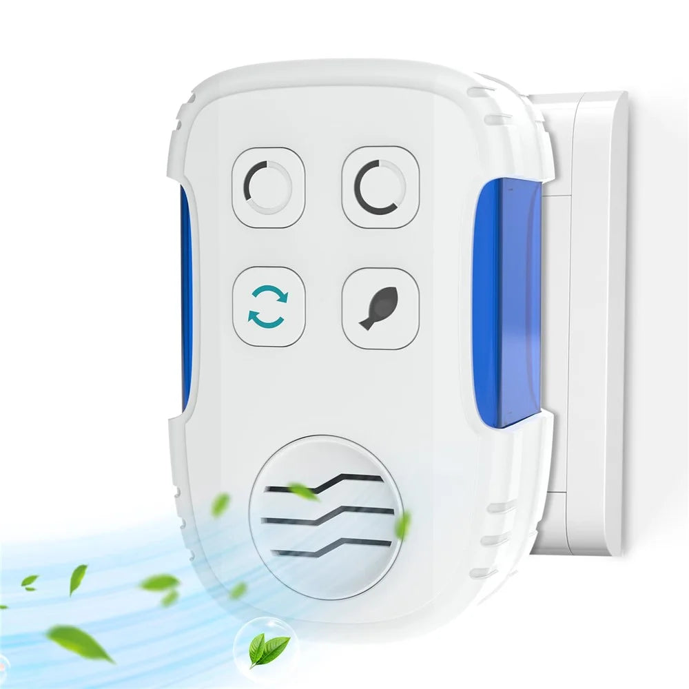Plug In Air Purifier Silent Operation Negative Ion Pet Odor Smoke Formaldehyde Eliminator, EU Plug - 1
