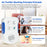 Plug In Air Purifier Silent Operation Negative Ion Pet Odor Smoke Formaldehyde Eliminator, EU Plug - 4
