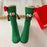 Christmas Socks Funny Cartoon Design Comfortable Breathable Holiday Mid-Calf Socks for Couples - Green - 3