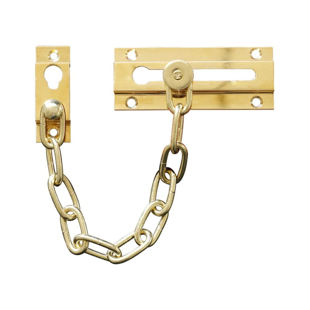 T1307 Chinese Style Latch Lock Anti-Theft Door Lock Bolt Chain Kids Safety Security Home Guard Lock - 1