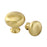 T2614 Nordic Round Ball Solid Brass Cabinet Knob Single Hole Cupboard Pull Handle - 1